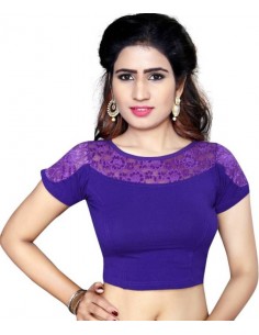 Round Neck Women's Stitched Blouse - P DEZAART