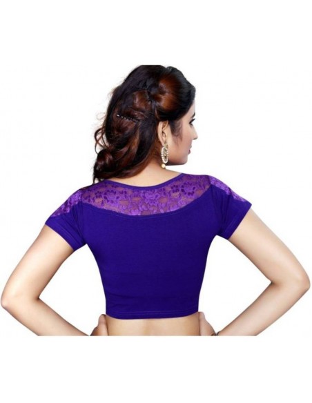 Round Neck Women's Stitched Blouse - P DEZAART