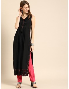 Tunique Imprimée avec Pantalon - Imara