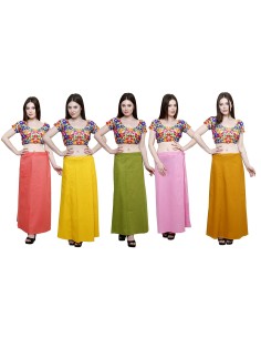 Jupon en coton pour Sari