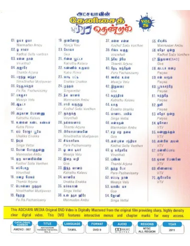 Thenisai Thendral Vol. 5 DVD