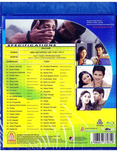 Best Songs of 2010 (Blu-Ray)