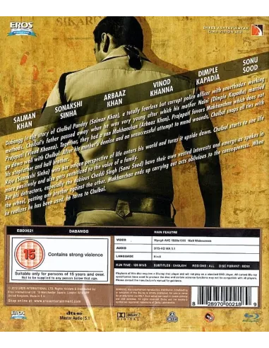 Dabangg (Blu-Ray)