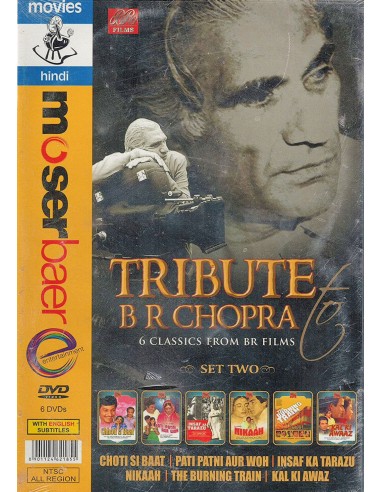 Tribute to B.R. Chopra: 6 Classic Films - Set 2 (Coffret 6 DVD)