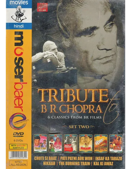 Tribute to B.R. Chopra: 6 Classic Films - Set 2 (6-DVD Pack)