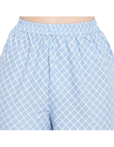 Stylum Cotton Floral Print Straight Kurta Set