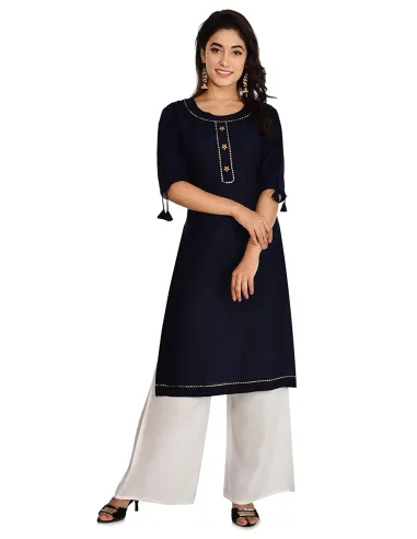 Tunique imprimée avec Pantalon et Dupatta - Habiliments