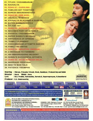 Kadhal Sadugudu DVD (2003) | AYNGARAN | BOLLYMARKET.COM