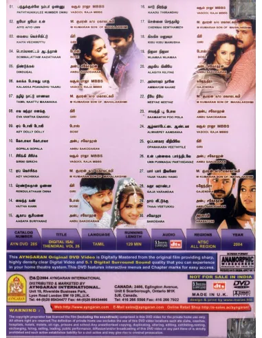 Digital Isai Thendral Vol. 25 DVD | AYNGARAN | BOLLYMARKET.COM