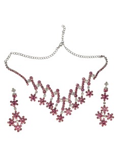 Parure indienne Devi - Rose 2