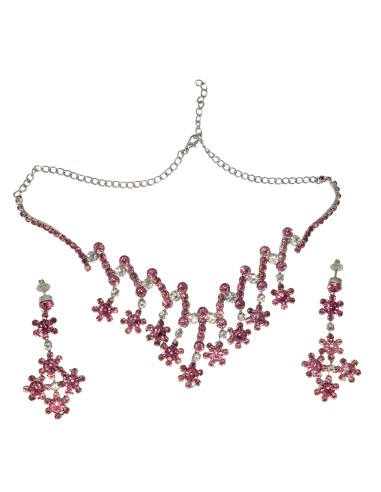 Parure indienne Devi - Rose