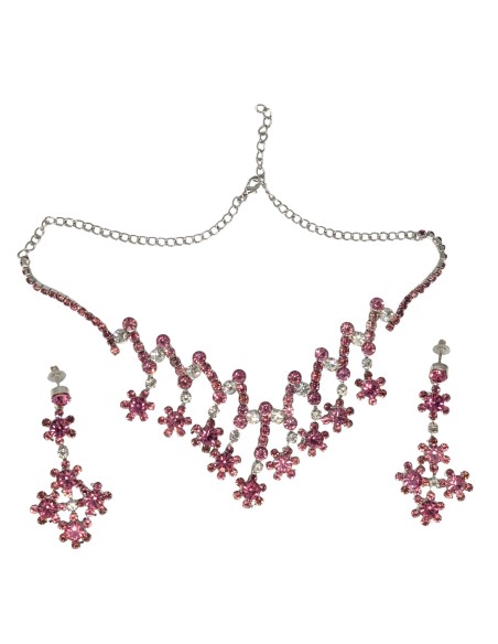 Parure indienne Devi - Rose