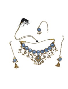 Tanisha Jewellery Set - Blue 2