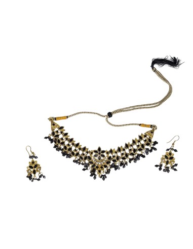 Black Jewellery Set