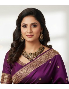 Parure indienne noir