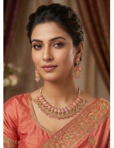 Orange Jewellery Set