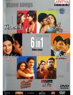 6 in 1 Video Songs Vol. 1 DVD