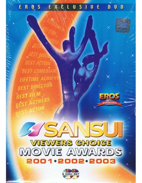 Sansui Viewers Choice Bollywood Movie Awards 2001-2002-2003 - 3 DVD Set