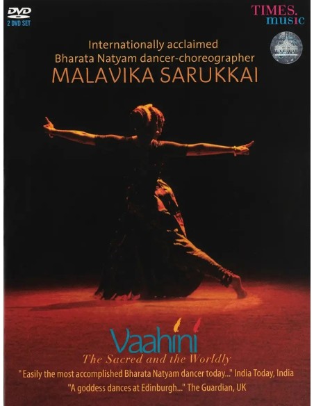 Vaahini (The Sacred and the Worldly) by Bharata Natyam dancer Malavika Sarukkai (Coffret 2 DVD) (2010)