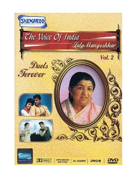 The Voice of India: Lata Mangeshkar (Vol. 2) DVD