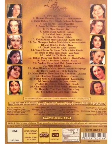 Lata A Journey - Best of Lata Songs DVD (2008)