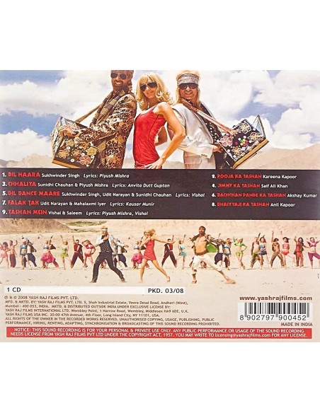 Tashan CD (2008) (Bollywood)