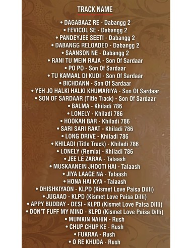 Dabangg 2 / Khiladi 786 / Son Of Sardaar / Talaash & Other Hits (DVD)