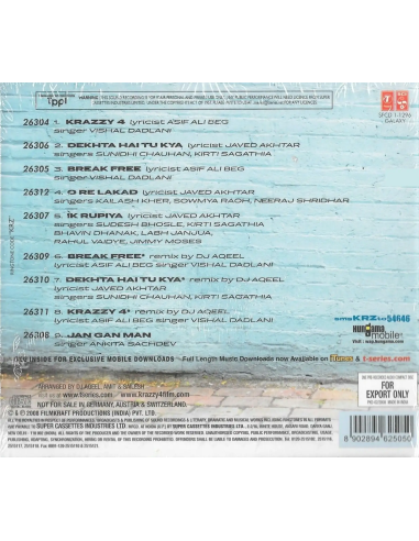 Krazzy 4 CD (2008) (Bollywood)