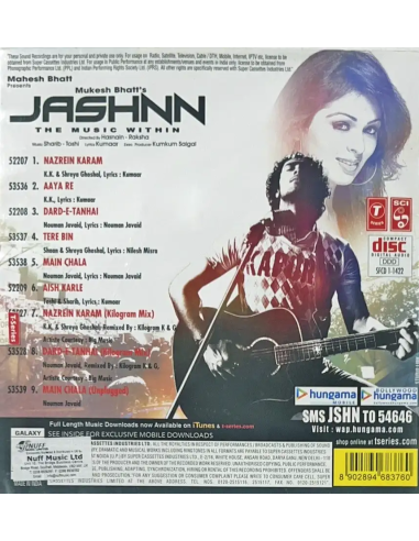 Jashnn CD (2009) (Bollywood)