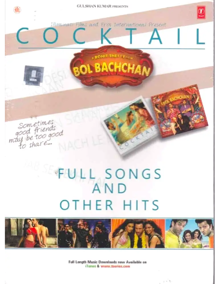 Cocktail / Bol Bachchan (Full Songs & Other Hits) (DVD) (2012)