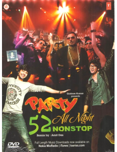 Party All Night 52 Non Stop DVD (Bollywood) (2014)