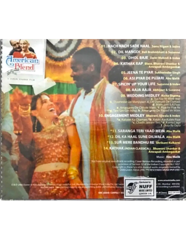 American Blend CD (2006) (Bollywood)