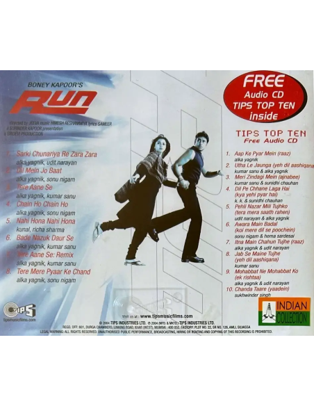Run CD (2004) (Bollywood)