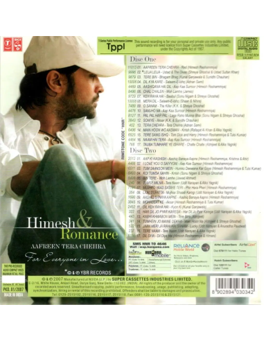 Himesh & Romance - For Everyone In Love (CD) (2007) (Bollywood)