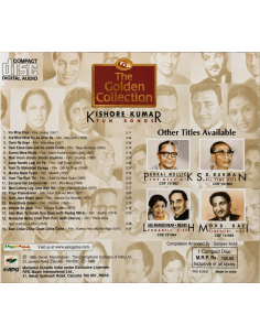 The Golden Collection : Kishore Kumar - Fun Songs (CD) (1999) 2