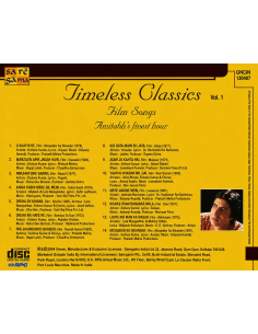 Timeless Classics Vol. 1 CD (2004) (Bollywood) 2