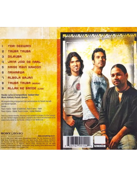 Kailasa - Kailash Kher (CD) (2006) (Hindi)
