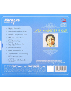 Karaoke Sing Along - Lata Mangeshkar Vol. 3 (CD) (2005) (Bollywood) 2