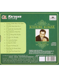 Karaoke Sing Along - Kishore Kumar Vol. 3 (CD) (2005) (Bollywood) 2