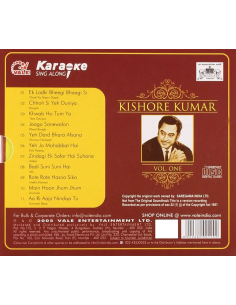 Karaoke Sing Along - Kishore Kumar Vol. 1 (CD) (2005) (Bollywood) 2
