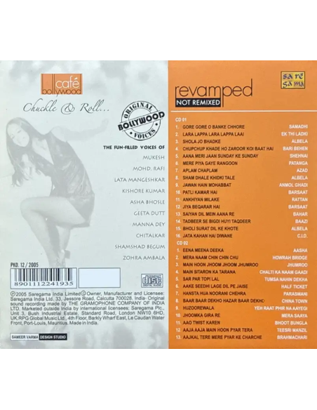 Café Bollywood - Chuckle & Roll (CD) (2005) (Bollywood)
