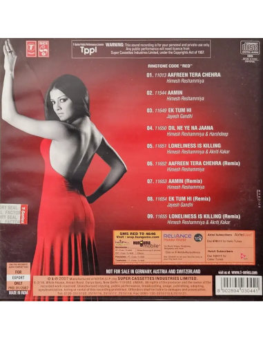 Red - The Dark Side (CD) (2007) (Bollywood)