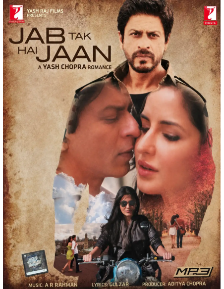 Jab Tak Hai Jaan (CD) (MP3) (2012) (Bollywood) (YRF Music)