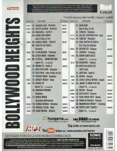 Bollywood Heights - A.R. Rahman (CD) (MP3) (Bollywood) (T-Series) 2