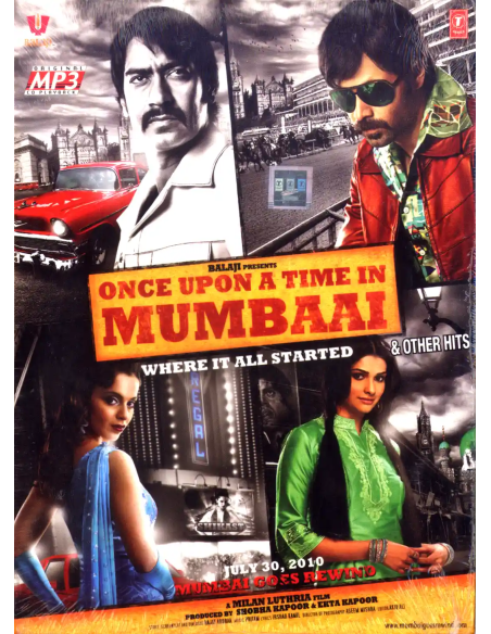 Once Upon a Time in Mumbaai & Other Hits (CD) (Bollywood) (T-Series)