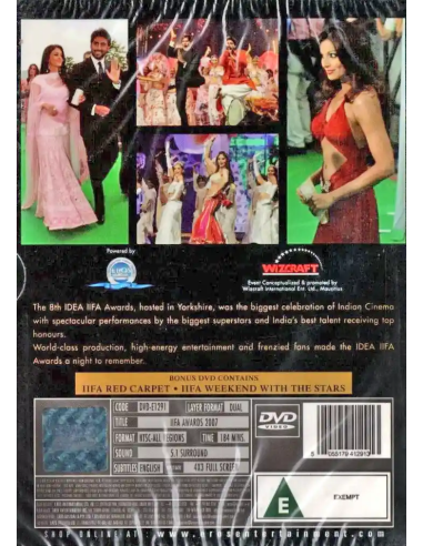IIFA Awards 2007 DVD (Bollywood) (EROS)