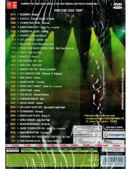 It's Rocking 2008 DVD (Bollywood) (T-Series)