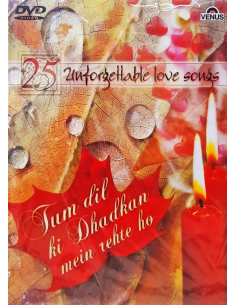 25 Unforgettable Love Songs DVD (Bollywood) (Venus)