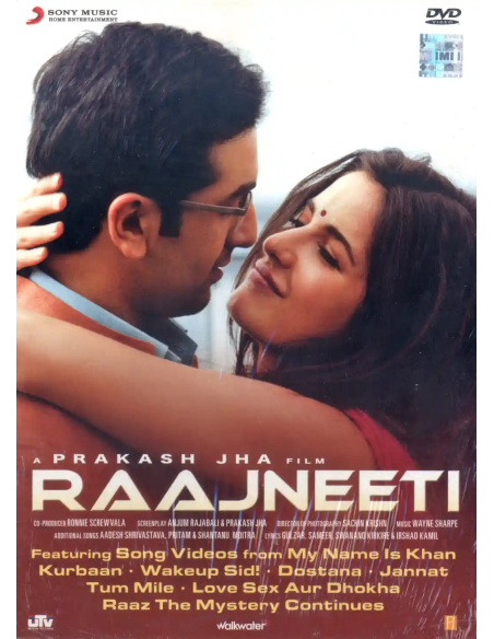 Raajneeti Full Songs & Other Hits (DVD) (Bollywood) (Sony)
