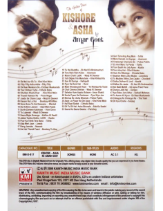The Golden Voice of Kishore & Asha DVD (Bollywood) (KMI) 2